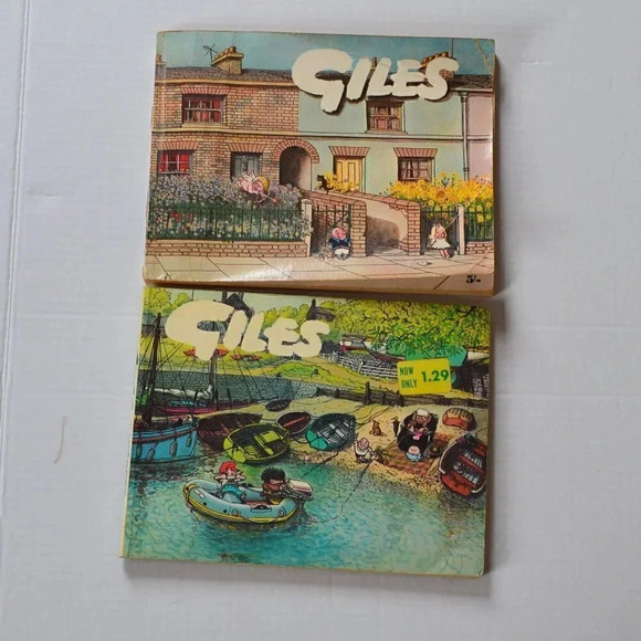 Vintage GILES  Comics - Picture 1 of 5